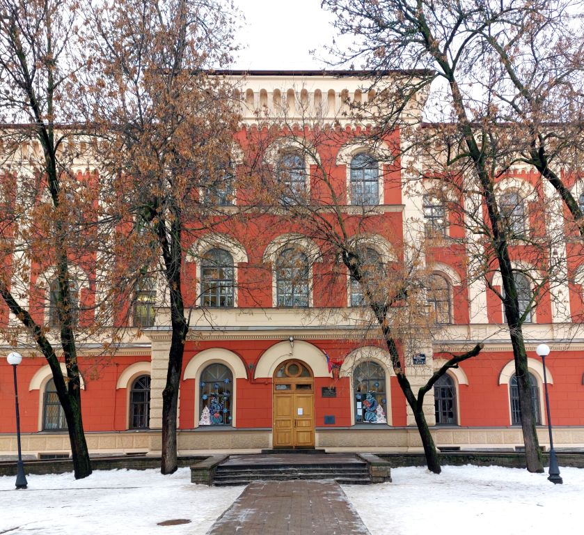 Домовая церковь Петра и Павла при бывшем Павловском женском институте, Центральный район (Санкт-Петербург, г. Санкт-Петербург). фасады