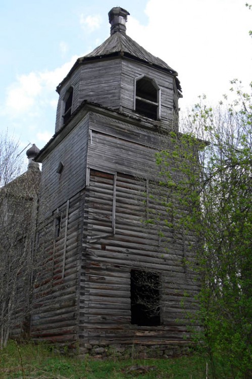 Каргиничи (Сергиевское), урочище. Церковь Георгия Победоносца. фасады