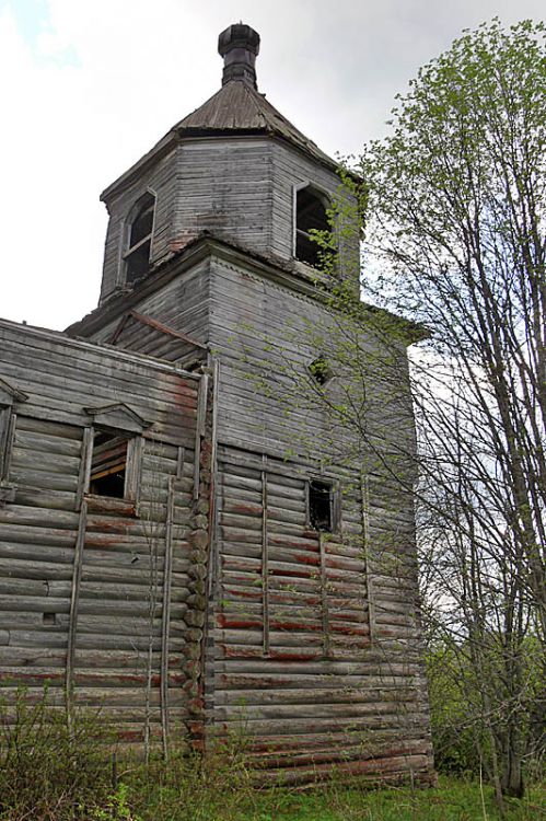 Каргиничи (Сергиевское), урочище. Церковь Георгия Победоносца. фасады