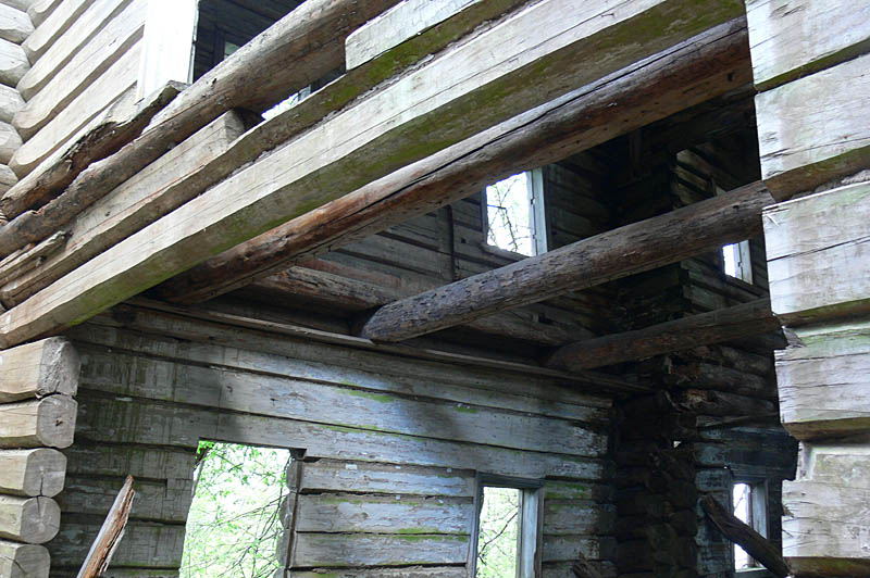 Церковь Георгия Победоносца, Каргиничи (Сергиевское), урочище (Подпорожский район, Ленинградская область). интерьер и убранство