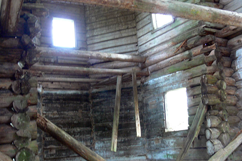 Церковь Георгия Победоносца, Каргиничи (Сергиевское), урочище (Подпорожский район, Ленинградская область). интерьер и убранство