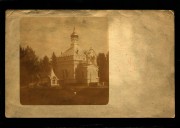 Церковь Екатерины, Почтовая фотооткрытка 1900-х годов<br>, Льзи, Маловишерский район, Новгородская область