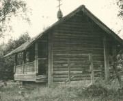 Часовня Тихвинской иконы Божией Матери, Фото 1960-ых годов из фондов Новгородского государственного объединенного музея-заповедника<br>, Большое Пехово, Маловишерский район, Новгородская область