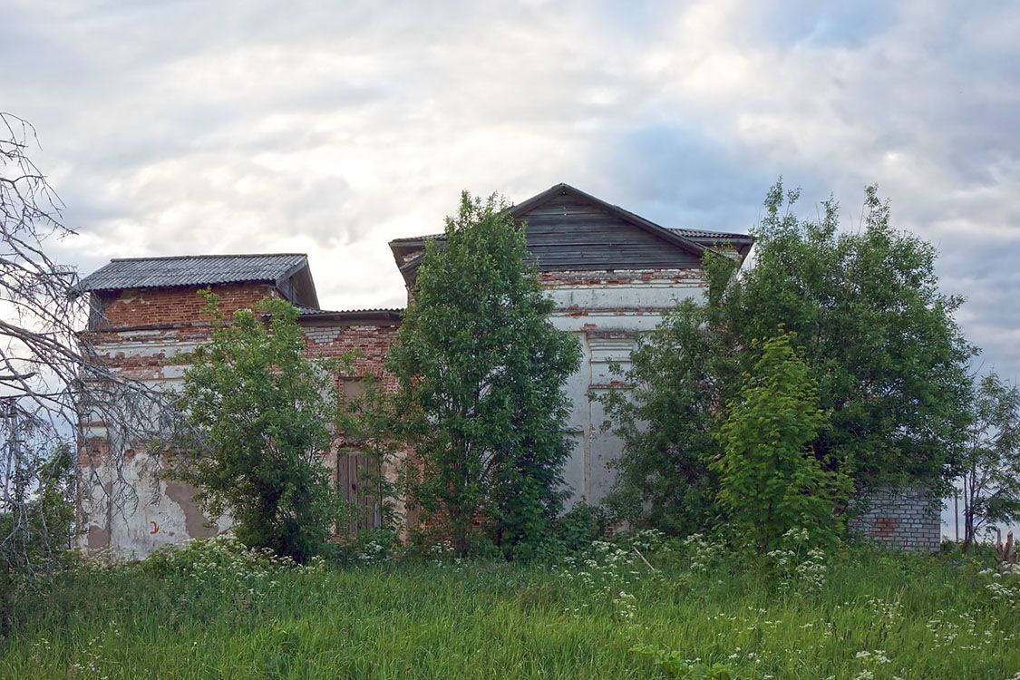 Нечаевская. Церковь Покрова Пресвятой Богородицы. фасады