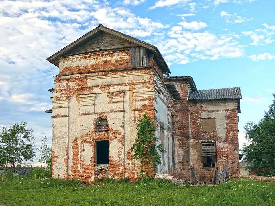 Церковь Покрова Пресвятой Богородицы, Нечаевская (Коношский район, Архангельская область). фасады