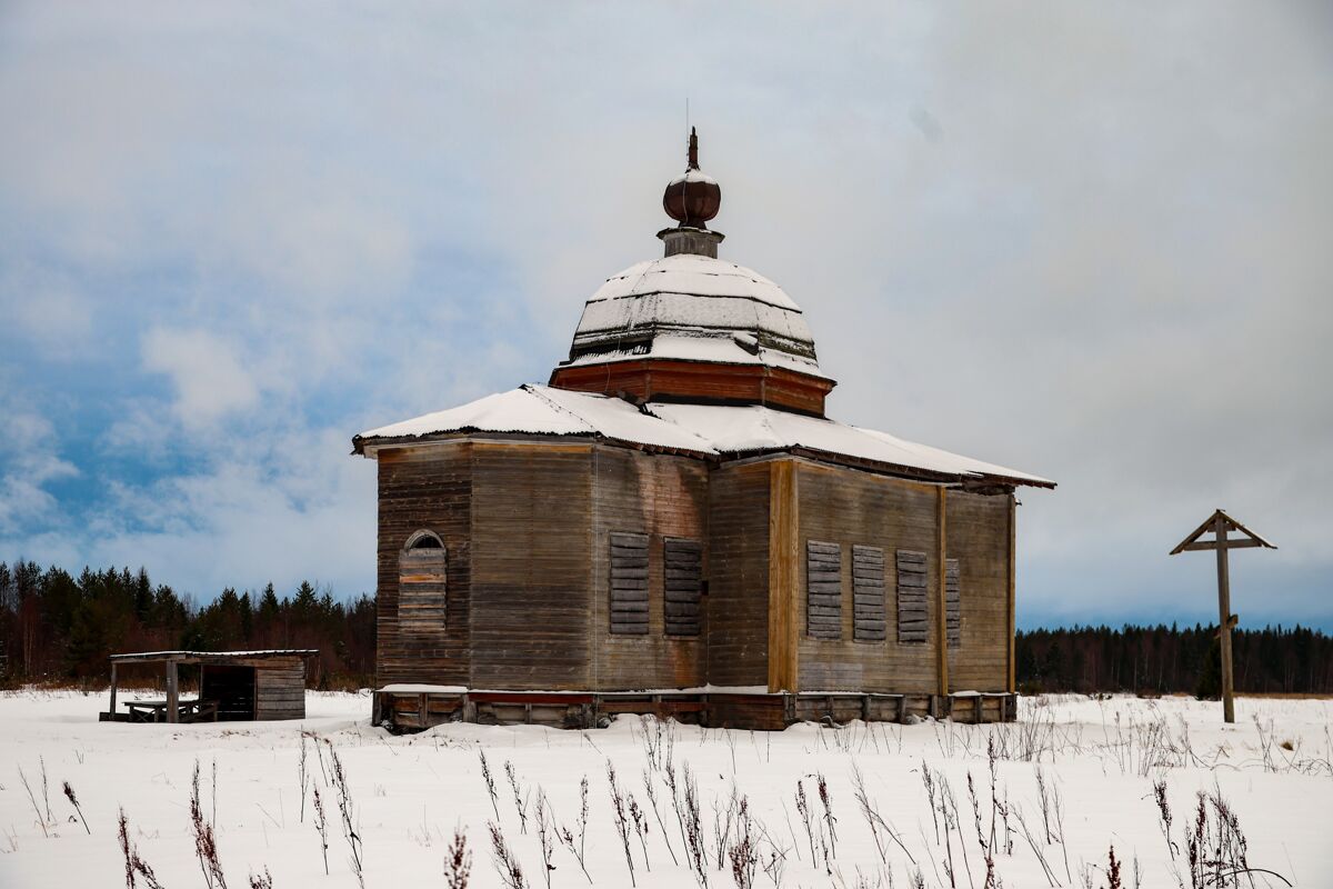 Церковь Рождества Пресвятой Богородицы, Луда (Приморский район, Архангельская область). фасады