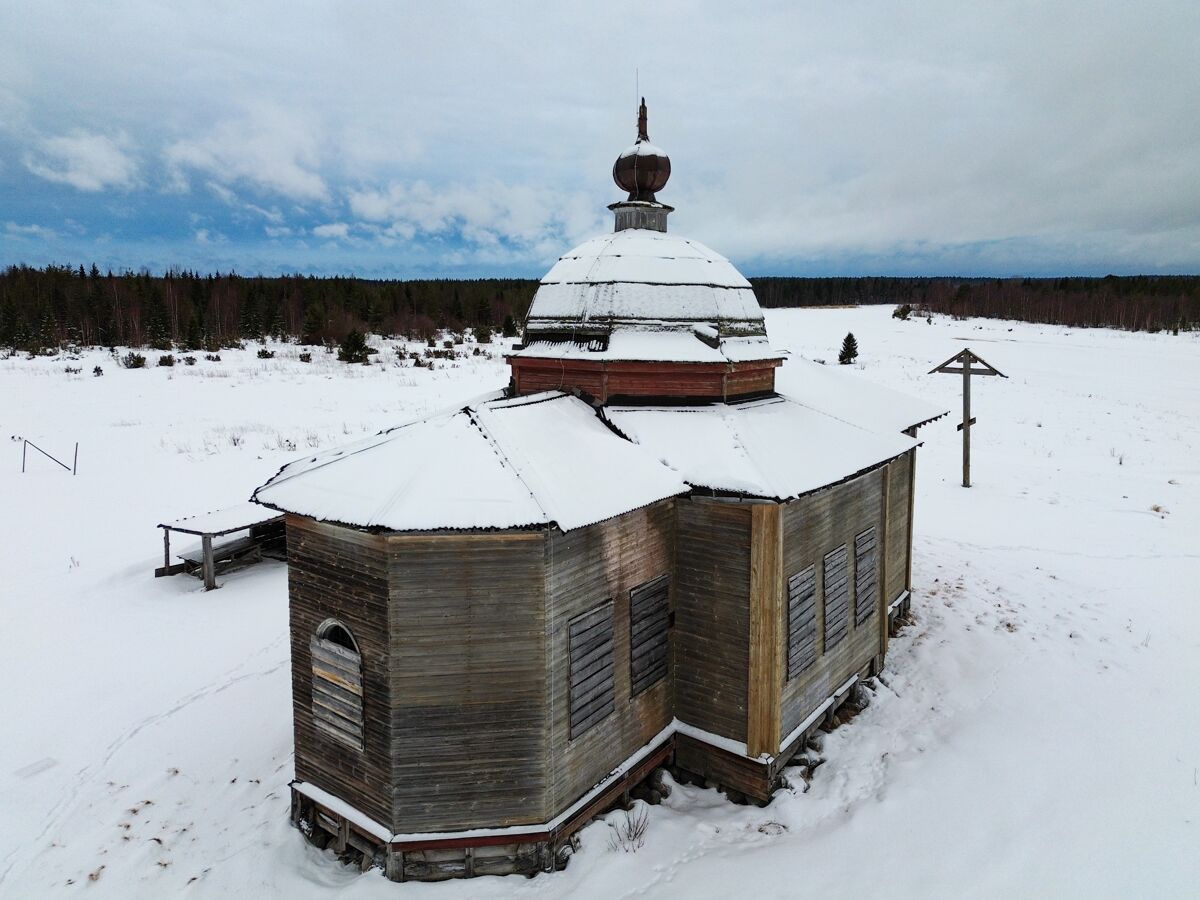 Церковь Рождества Пресвятой Богородицы, Луда (Приморский район, Архангельская область). фасады