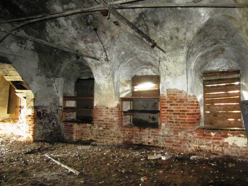 Церковь Спаса Нерукотворного Образа, Козьмино (Котласский район и г. Котлас, Архангельская область). интерьер и убранство, южная стена основного объема зимней церкви
