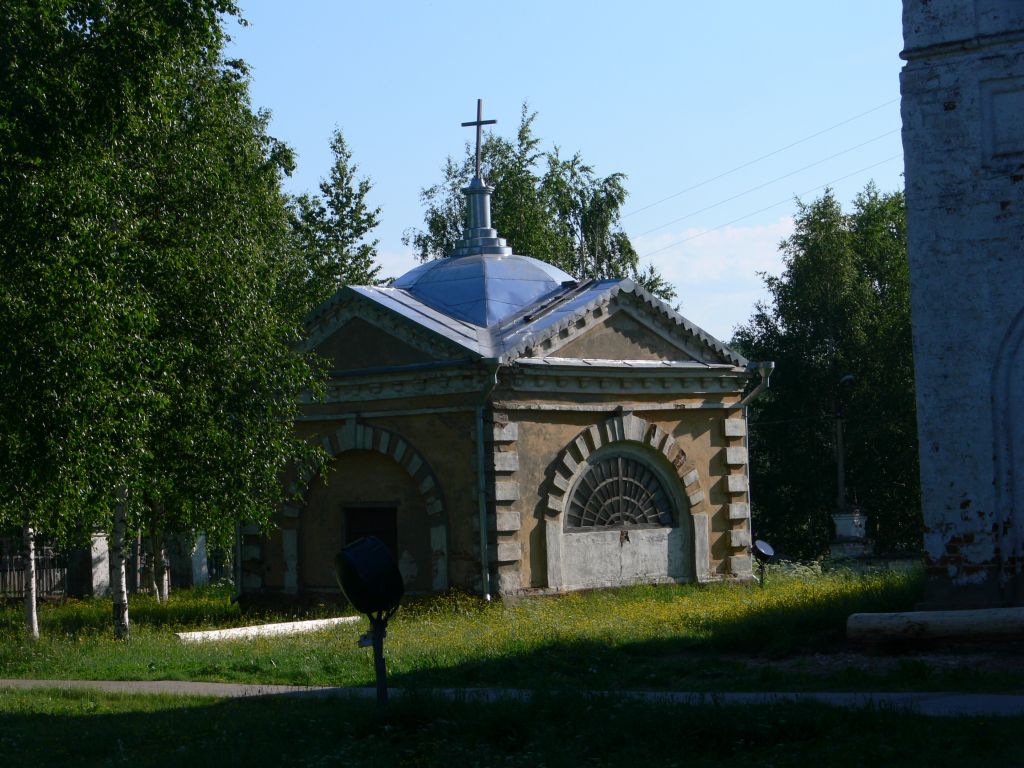 Часовня-усыпальница Строгановых, Сольвычегодск (Котласский район и г. Котлас, Архангельская область). фасады
