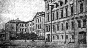 Часовня при бывшем родовспомогательном отделении Александровской больницы, фото с сайта pastvu.com<br>, Санкт-Петербург, Санкт-Петербург, г. Санкт-Петербург