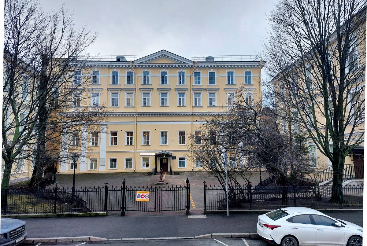 фасады. Домовая церковь Марии Магдалины при бывшей Общине сестёр имени М.П. фон Кауфмана, Адмиралтейский район (Санкт-Петербург, г. Санкт-Петербург)