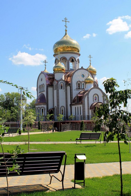 Церковь Виктора Никомидийского, Шолоховский (Белокалитвинский район, Ростовская область). общий вид в ландшафте