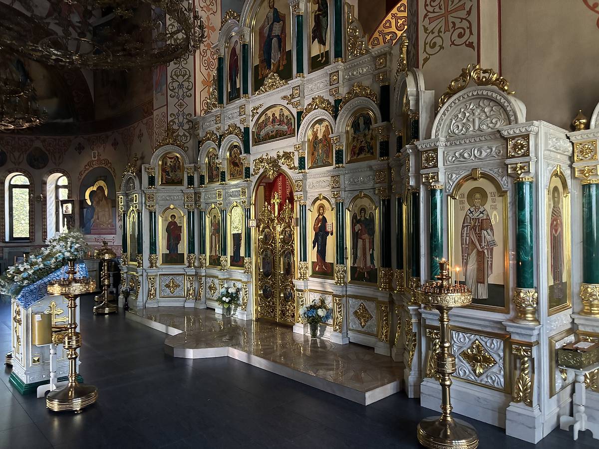интерьер и убранство. Церковь Виктора Никомидийского, Шолоховский (Белокалитвинский район, Ростовская область)