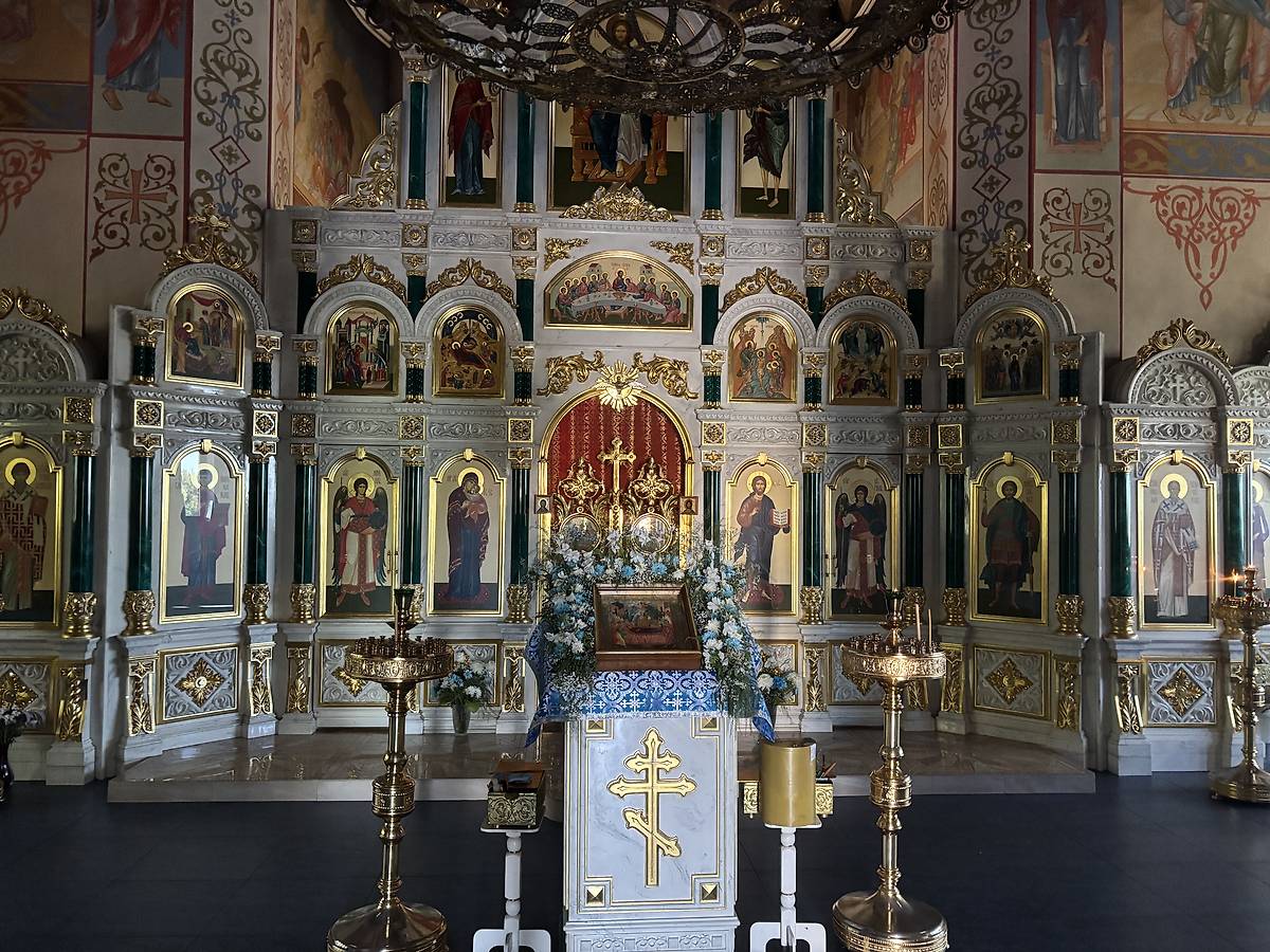 интерьер и убранство. Церковь Виктора Никомидийского, Шолоховский (Белокалитвинский район, Ростовская область)