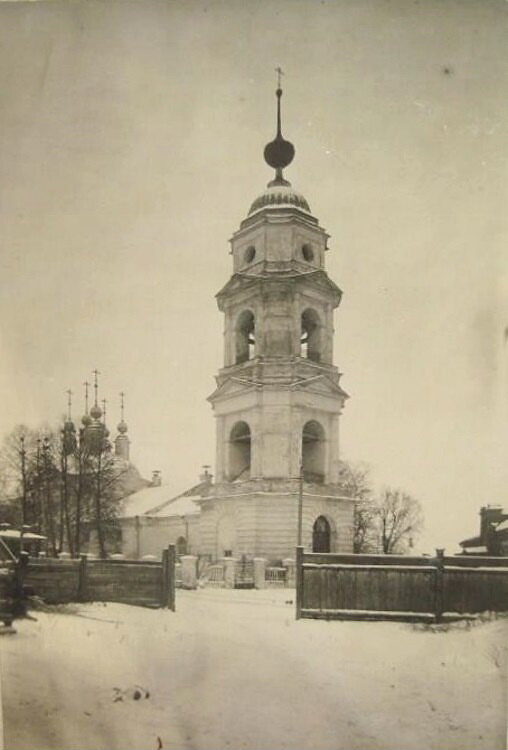 Церковь Михаила Архангела, Калуга (Калуга, город, Калужская область). архивная фотография, Старое фото из фондов Государственного научно-исследовательского музея архитектуры имени А.В. Щусева