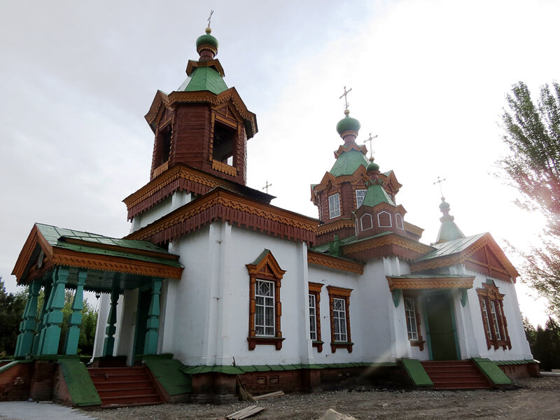 Церковь Илии Пророка, Жаркент (Алматинская область, Казахстан). фасады