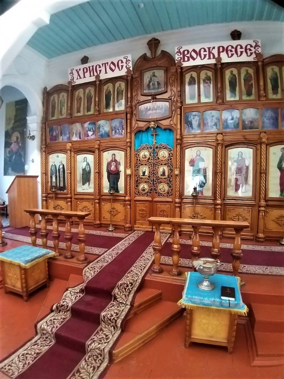 Церковь Илии Пророка, Жаркент (Алматинская область, Казахстан). интерьер и убранство