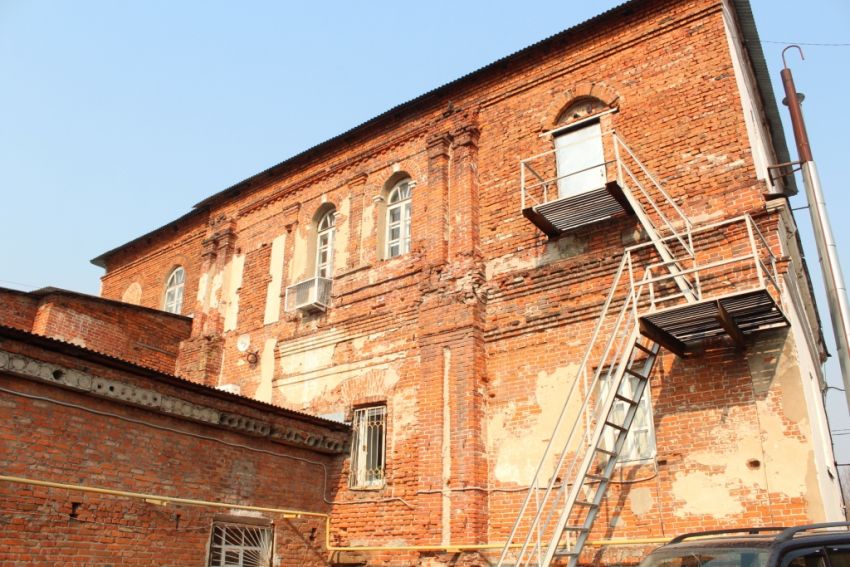 Церковь Вознесения Господня, Белёв (Белёвский район, Тульская область). архитектурные детали, Вид с юга