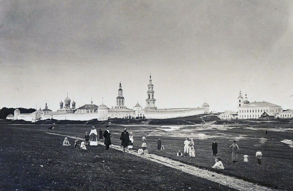 Троицкий Калязинский Макарьевский монастырь, Калязин (Калязинский район, Тверская область). архивная фотография, Фотограф Михаил Петрович Настюков, 1868 год.
