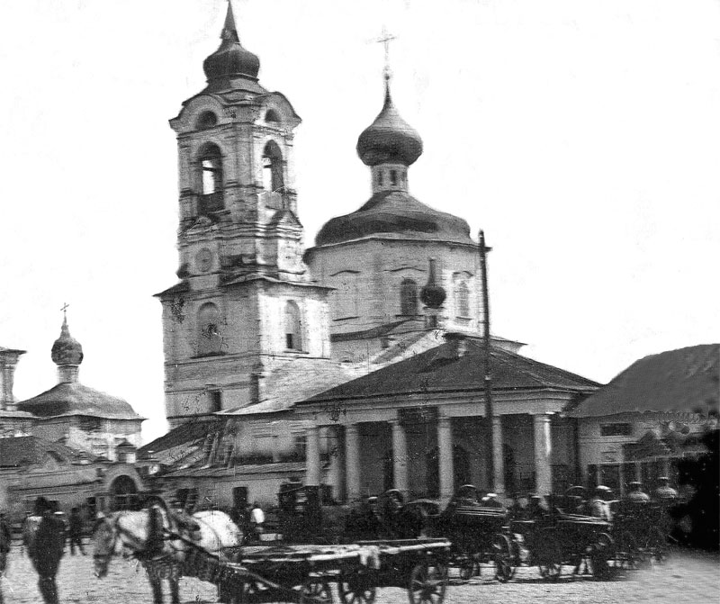 Торопец. Церковь Входа Господня в Иерусалим. архивная фотография, Фото 1890-х гг.