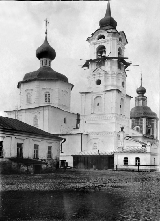 Церковь Входа Господня в Иерусалим, Торопец (Торопецкий район, Тверская область). архивная фотография, Фото Н.Д. Бартрама, 1912
