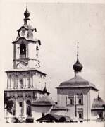 Церковь Михаила Архангела, Общий вид с юга. Фото начала ХХ в. из фондов Торопецкого краеведческого музея. (ГК № 49558858)<br>, Торопец, Торопецкий район, Тверская область