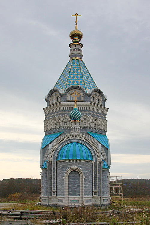 Церковь Покрова Пресвятой Богородицы, Косой Брод (Полевской (Полевской ГО), Свердловская область). фасады, Восточный фасад