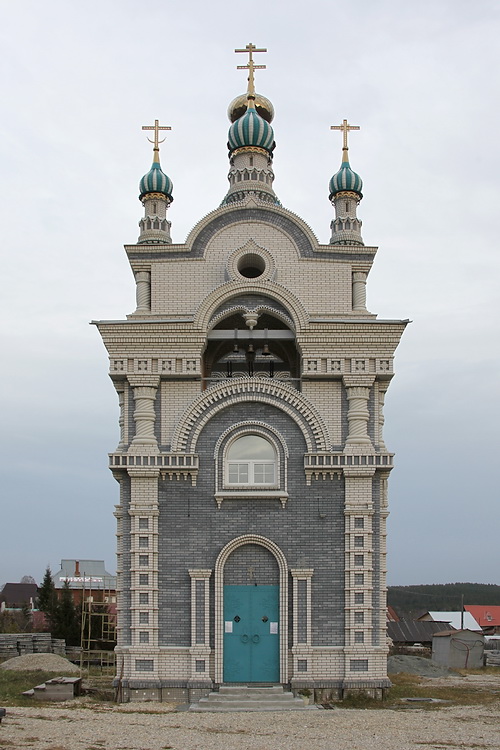 Церковь Покрова Пресвятой Богородицы, Косой Брод (Полевской (Полевской ГО), Свердловская область). фасады, Западный фасад