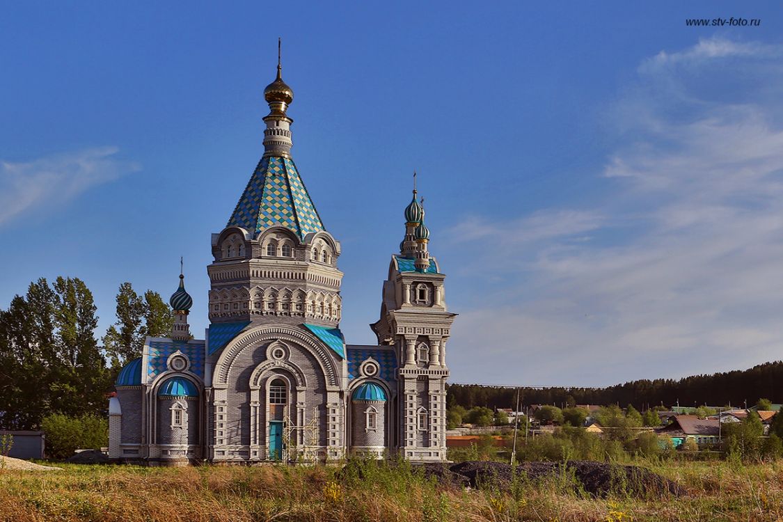Церковь Покрова Пресвятой Богородицы, Косой Брод (Полевской (Полевской ГО), Свердловская область). фасады