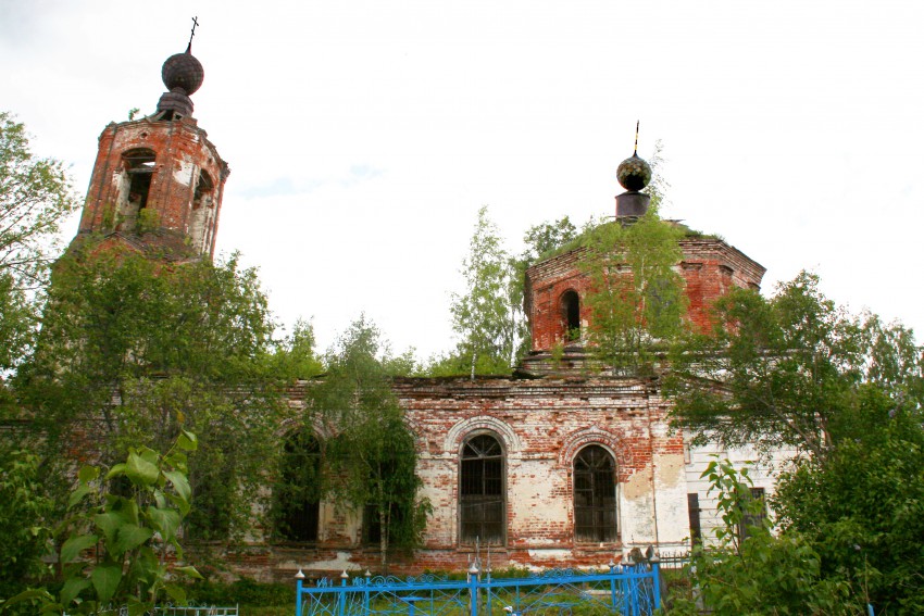 Курганы. Церковь Покрова Пресвятой Богородицы. фасады