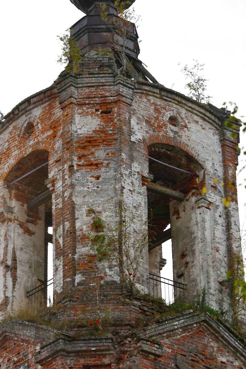 архитектурные детали. Церковь Покрова Пресвятой Богородицы, Курганы (Бежецкий район, Тверская область)