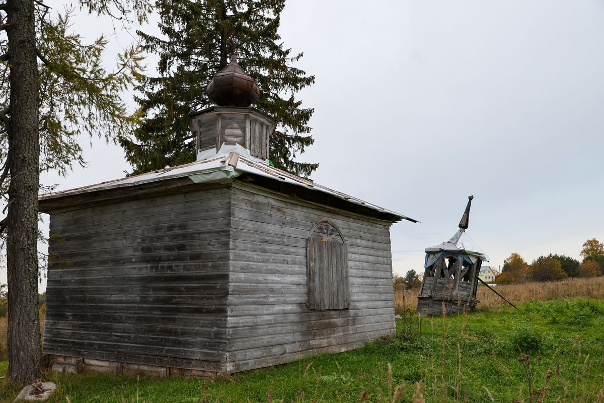 Часовня Флора и Лавра, Афонинская (Верховажский район, Вологодская область). фасады
