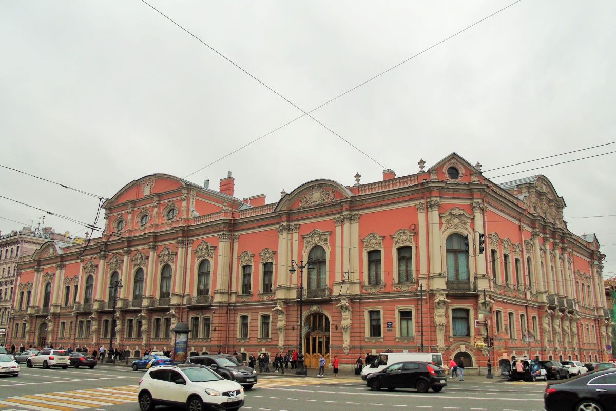Домовая церковь Рождества Христова во дворце вел. кн. Елизаветы Федоровны (Белосельских-Белозерских), Центральный район (Санкт-Петербург, г. Санкт-Петербург). фасады