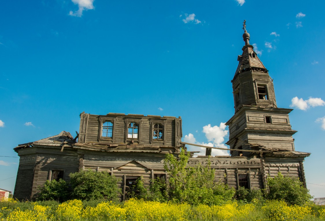 Церковь Параскевы Пятницы, Русское Ходяшево (Пестречинский район, Республика Татарстан). фасады