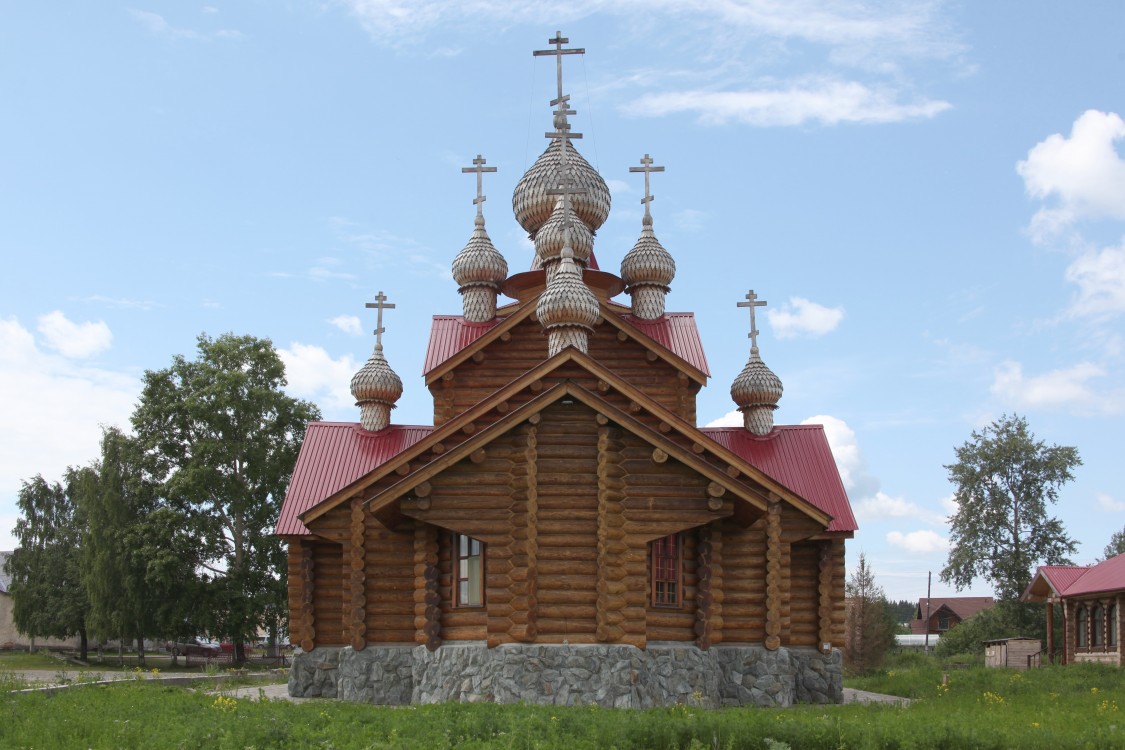 Мариинск. Церковь Георгия Победоносца. фасады, Восточный фасад