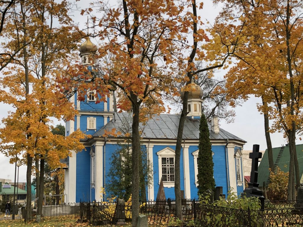 Церковь Воскресения Христова, Паневежис (Паневежский уезд, Литва). фасады, Паневежис. Воскресенская церковь.