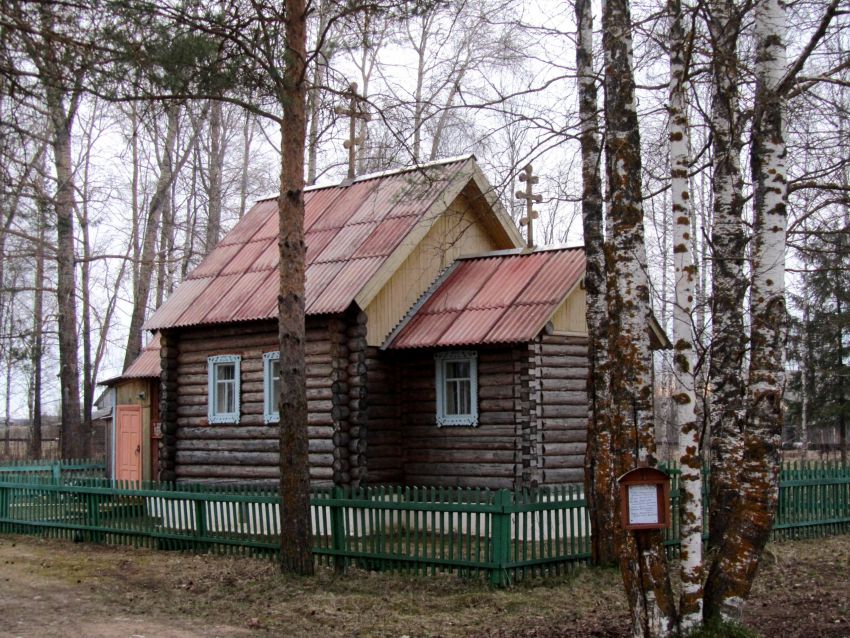 Федово. Церковь Николая Чудотворца. фасады, вид с юго-востока