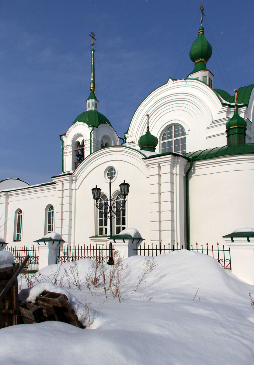 Собор Троицы Живоначальной, Колывань (Колыванский район, Новосибирская область). архитектурные детали