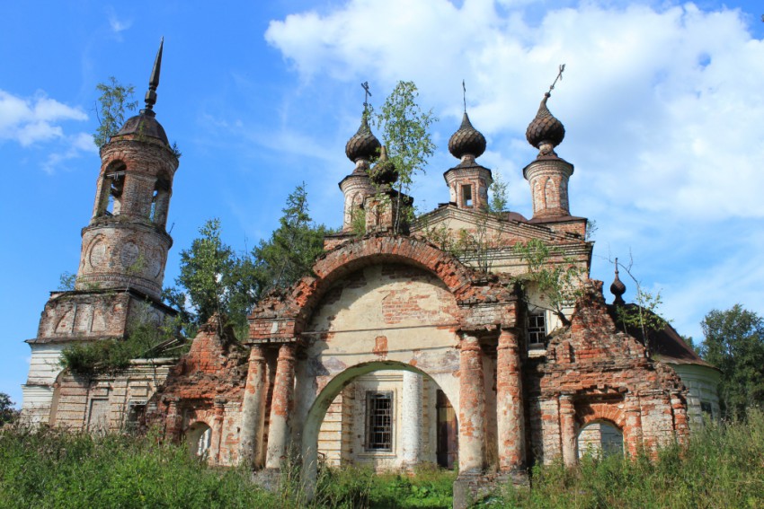 Церковь Вознесения Господня, Вознесенское (Любимский район, Ярославская область). фасады
