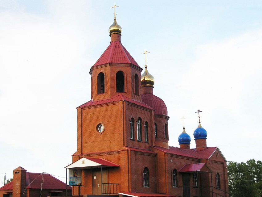 Камышлы. Церковь Табынской иконы Божией Матери. фасады