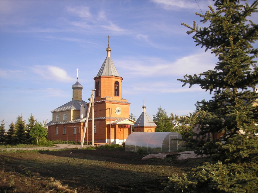 Церковь Николая Чудотворца, Булгаково (Уфимский район, Республика Башкортостан). фасады