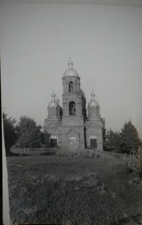 Церковь Казанской иконы Божией Матери, Маколово (Чамзинский район, Республика Мордовия). архивная фотография, фото сделано в начале 1970-х гг.