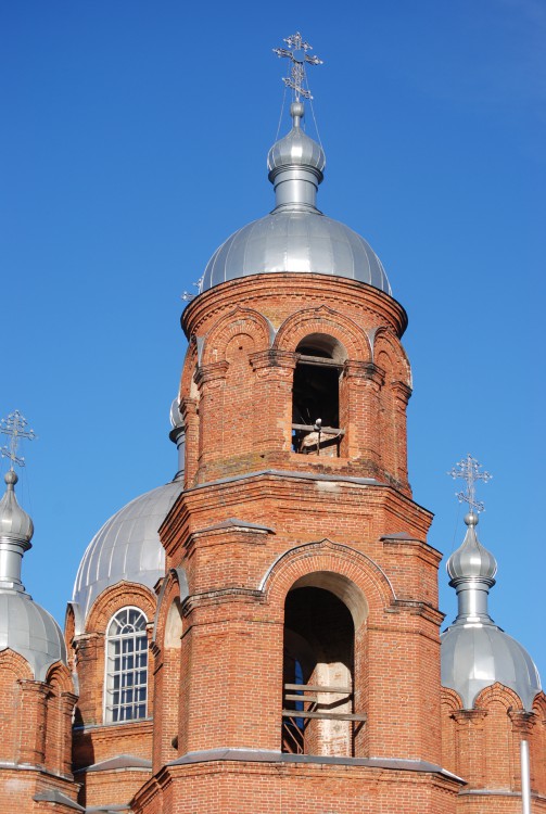 Церковь Казанской иконы Божией Матери, Маколово (Чамзинский район, Республика Мордовия). архитектурные детали, колокольня