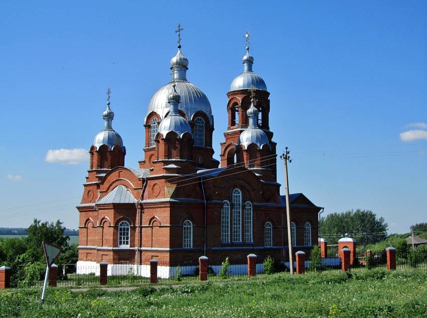 Маколово. Церковь Казанской иконы Божией Матери. фасады, вид с северо-востока