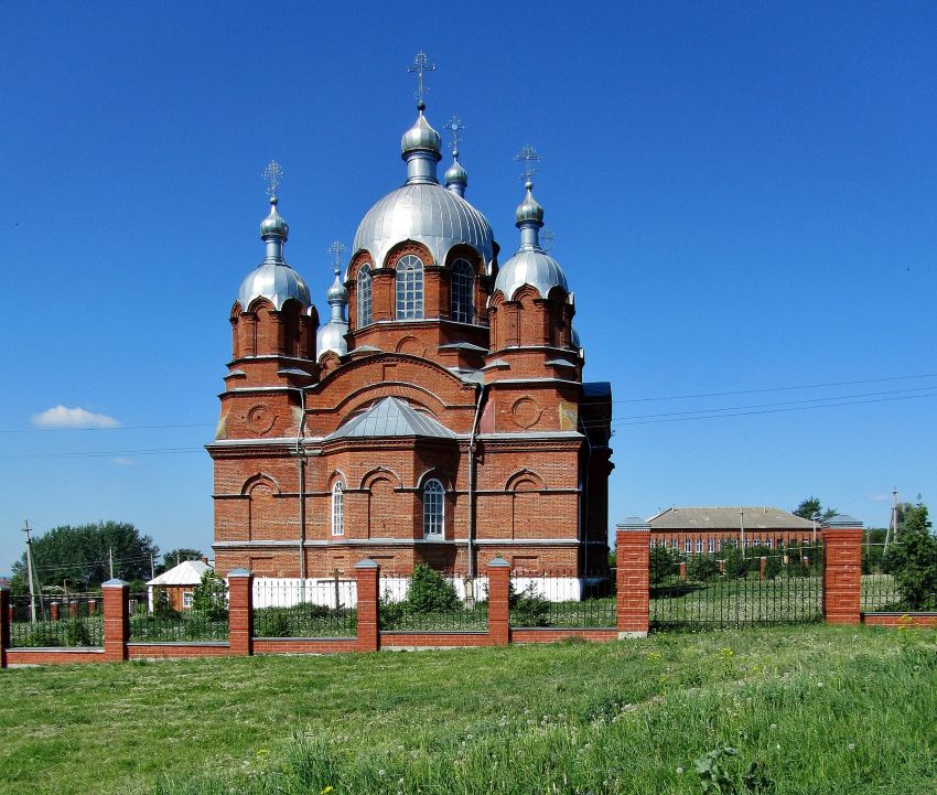 Маколово. Церковь Казанской иконы Божией Матери. фасады, вид с востока
