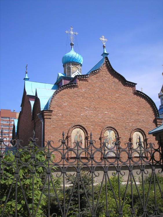 Церковь Владимирской иконы Божией Матери (крестильная), Уфа (Уфа, город, Республика Башкортостан). фасады