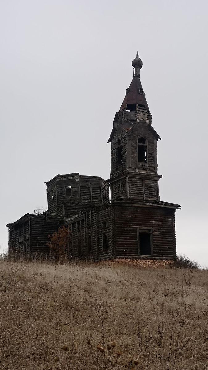 фасады. Церковь Покрова Пресвятой Богородицы, Старая Ерыкла (Тереньгульский район, Ульяновская область)