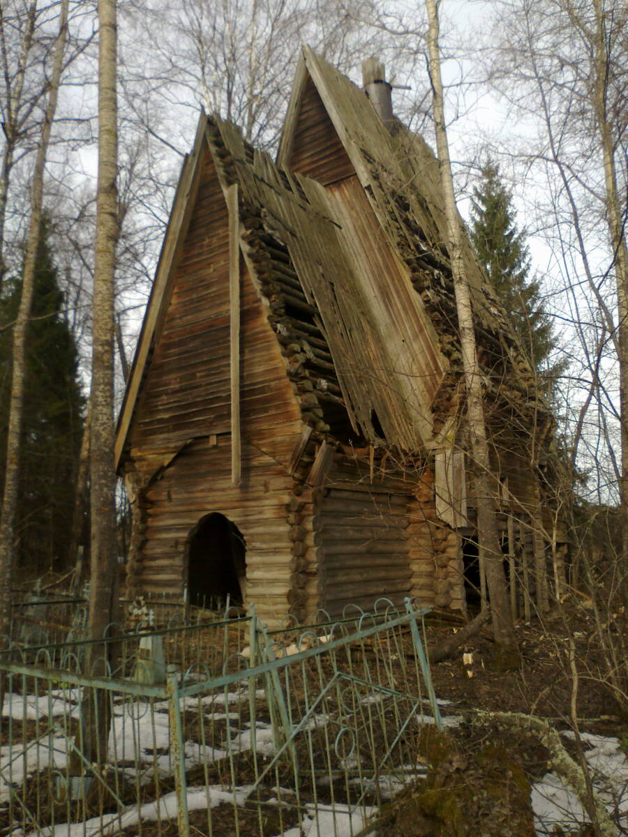 Церковь (старая) Космы и Дамиана, Козьма-Демьян, урочище (Грязовецкий район, Вологодская область). фасады