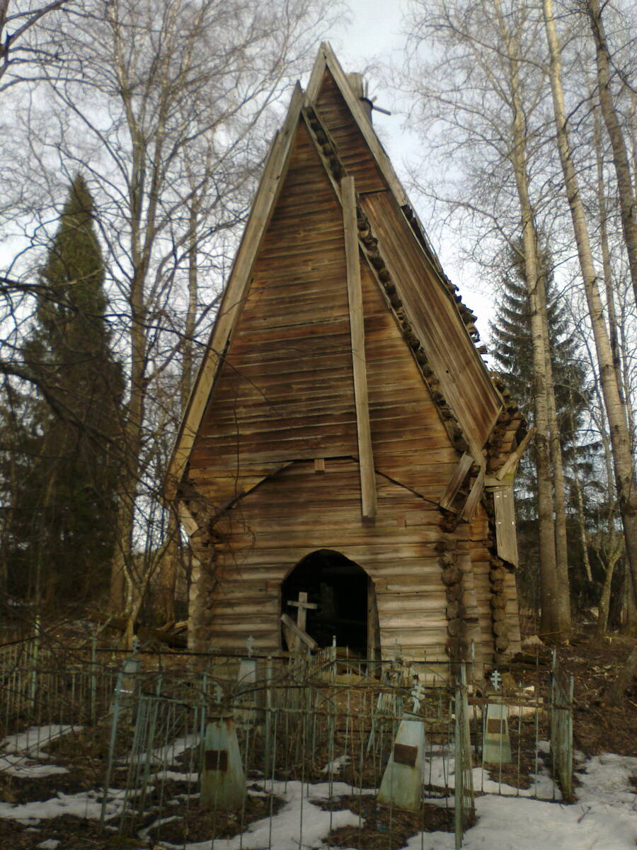 Церковь (старая) Космы и Дамиана, Козьма-Демьян, урочище (Грязовецкий район, Вологодская область). фасады