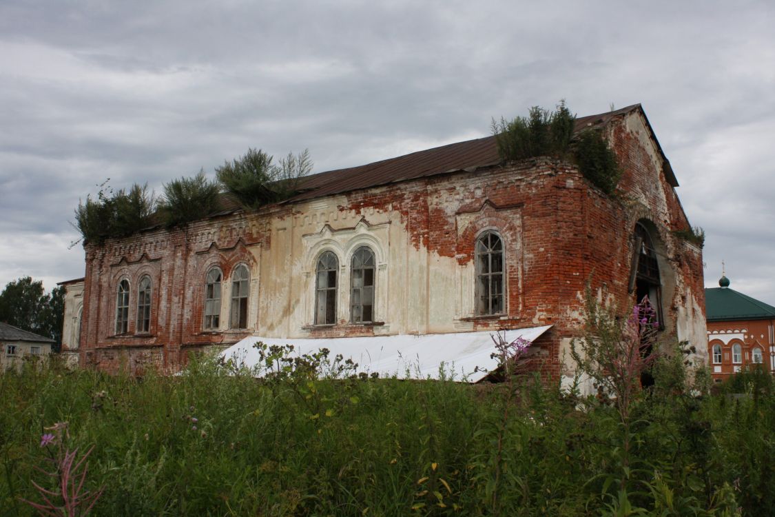 Покровский женский монастырь. Церковь Покрова Пресвятой Богородицы, Быково (Некоузский район, Ярославская область). фасады